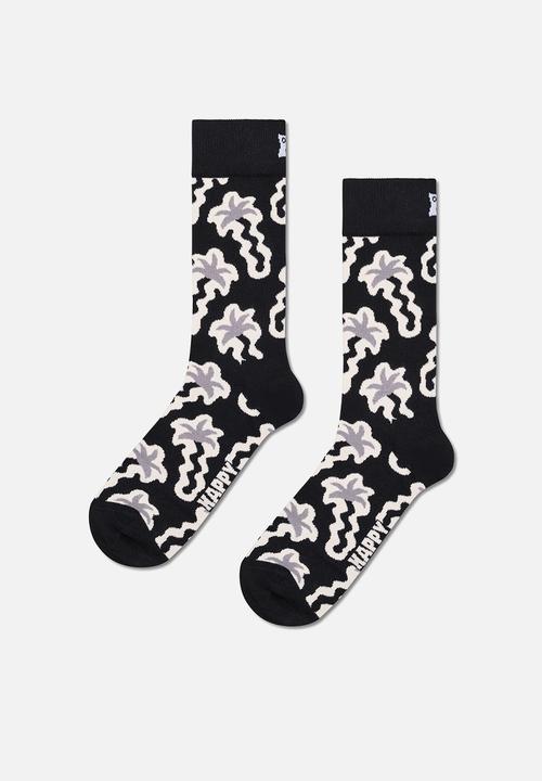 Happy Socks - 3 Pack Black And White Gift Set - Black & White
