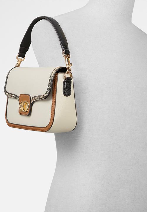 ALDO - Landenderiel shoulder bag - beige