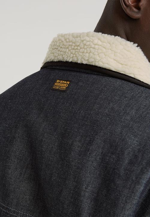 G-STAR - Padded shanorak - raw denim
