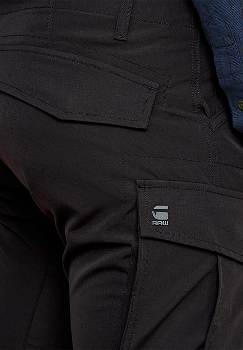 G-STAR - Rovic zip 3d regular tapered - black