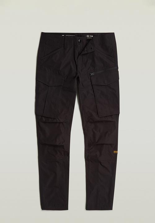 G-STAR - Rovic zip 3d regular tapered - black