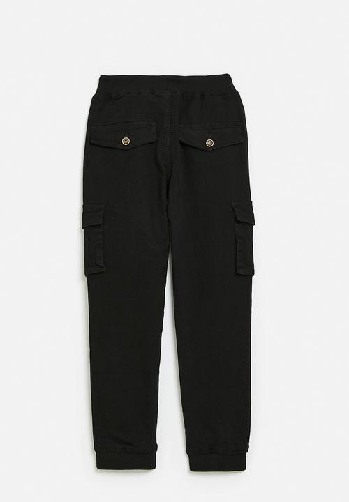 Pop Candy - Utility pants-black