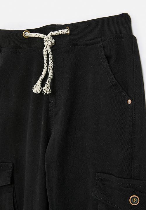Pop Candy - Utility pants-black