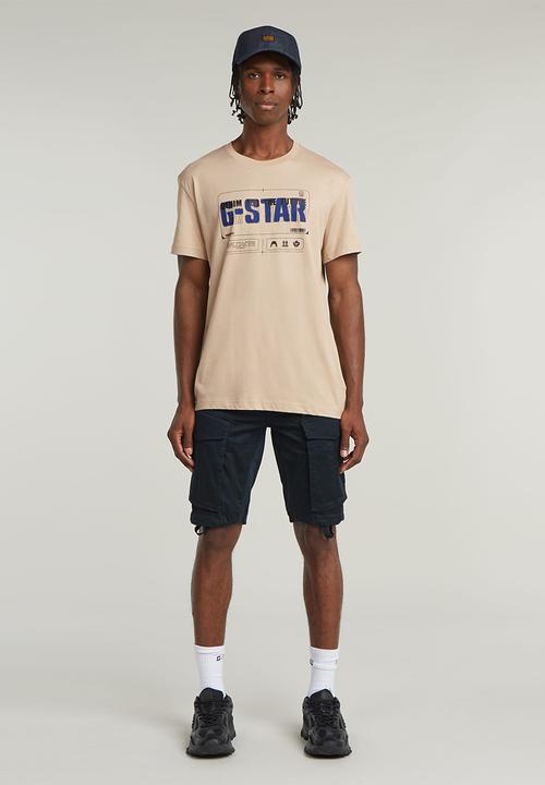 G-STAR - Flyer Gr R T - Dk Brick