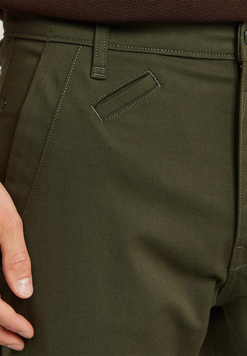 G-STAR - Bronson 3.0 slim chino - green