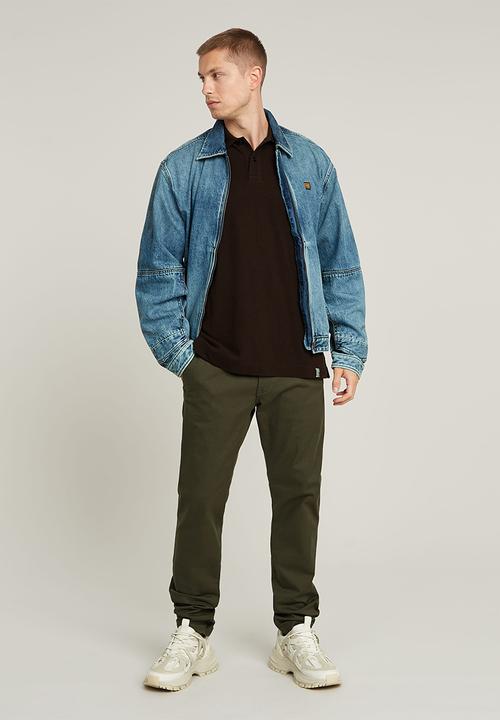 G-STAR - Bronson 3.0 slim chino - green