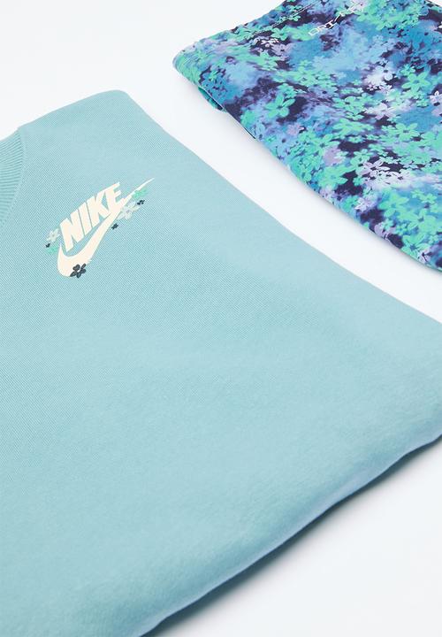 Nike - Nkg fresh cut dolman ruffle se - midnight navy