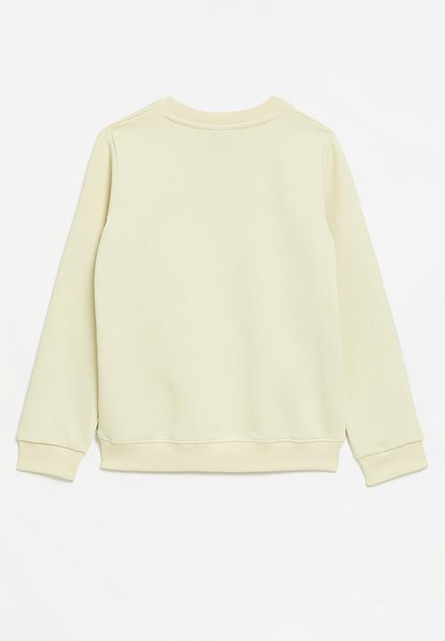 SOVIET - Boys Crew Neck Sweat Top - Bone