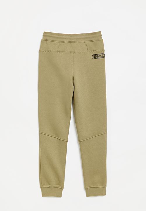 SOVIET - Boys Track Pants - Khaki