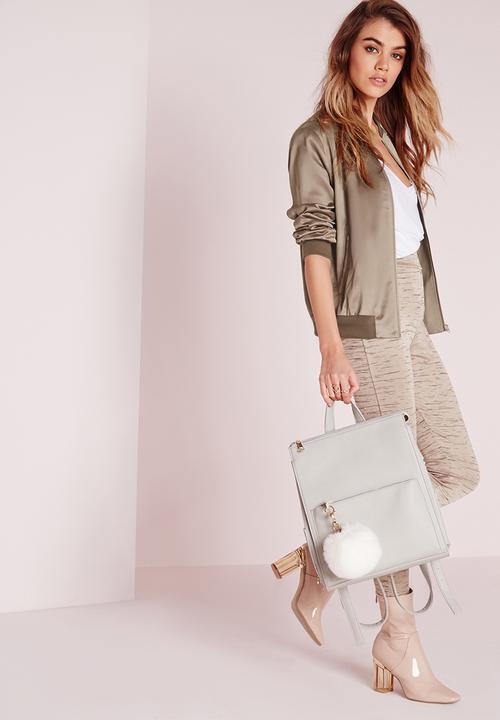 Missguided - Contrast rib bomber