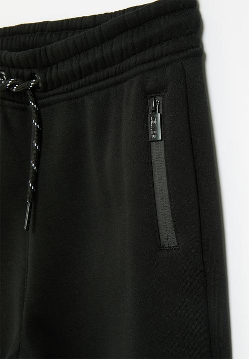 SOVIET - Boys Track Pants - Black