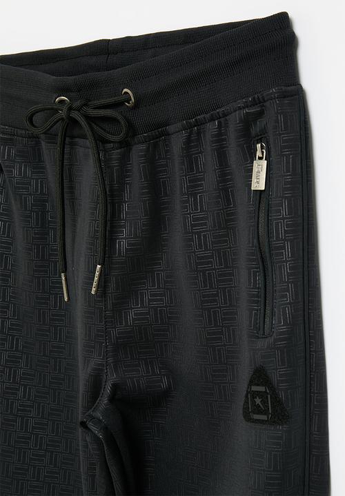 SOVIET - Boys Track Pants - Black