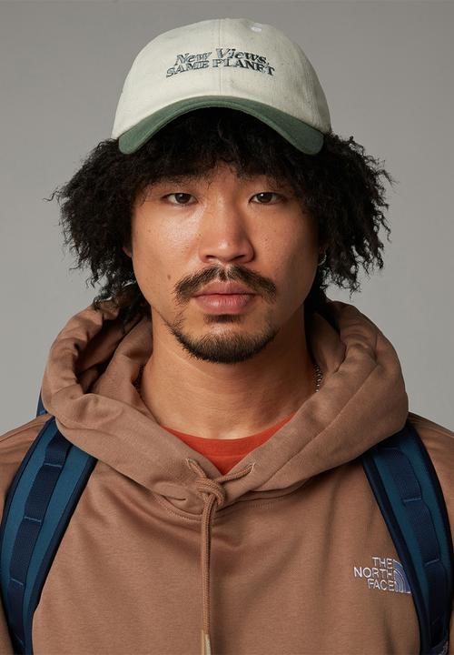 The North Face - Norm Hat - Duck Green-New Views Same Planet Graphic