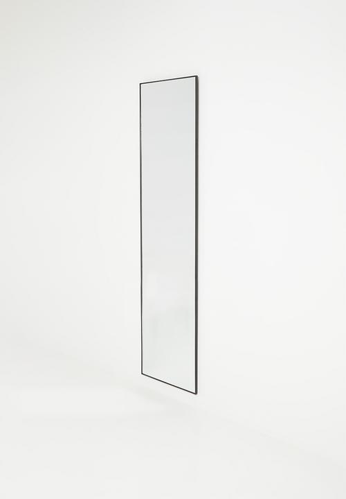 Sixth Floor - Rectangle Full Length Mirror - Black