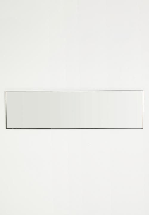 Sixth Floor - Rectangle Full Length Mirror - Black