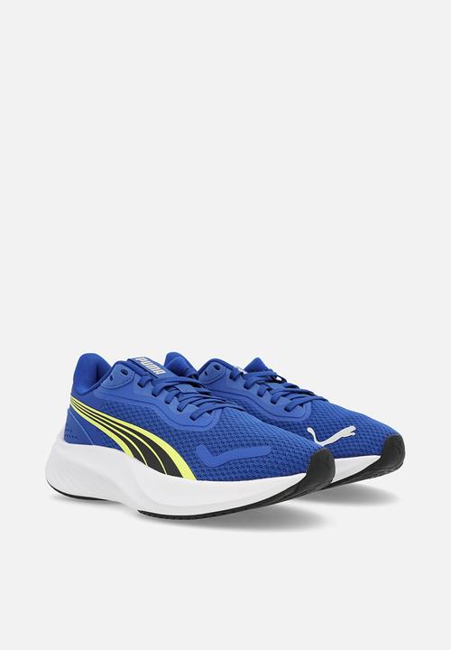 PUMA - Pounce Lite Jr - Vivid Blue-Lemon Sherbert-Puma White