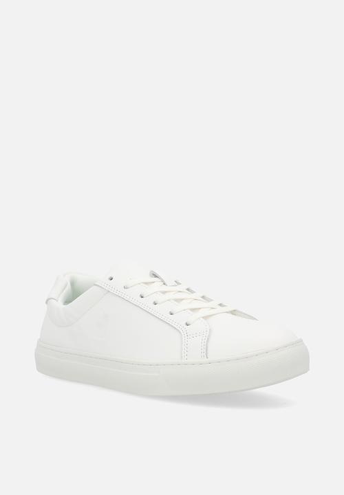 POLO - Classic leather sneaker - white