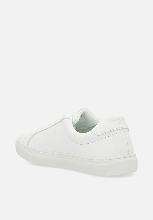 POLO - Classic leather sneaker - white