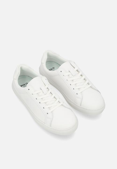 POLO - Classic leather sneaker - white