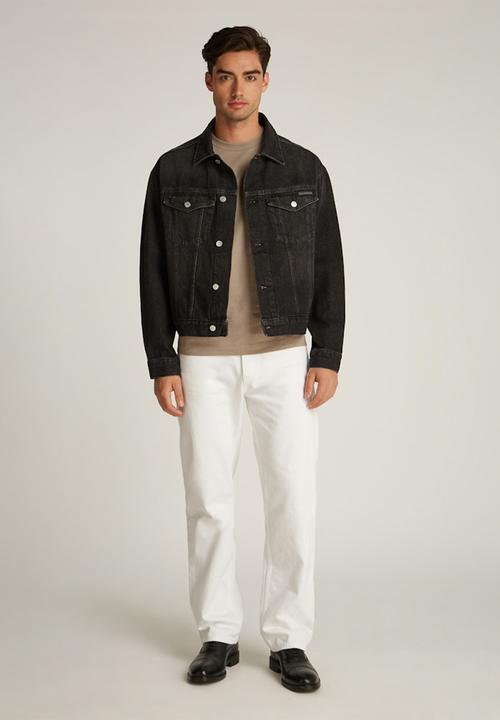 Calvin Klein - Relaxed Denim Jacket - Denim Black