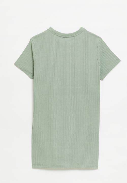 adidas Originals - Rib Dress K Silgrn - Green