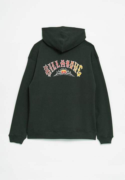 Billabong  - Foundation po pullover hooded sweat - raven