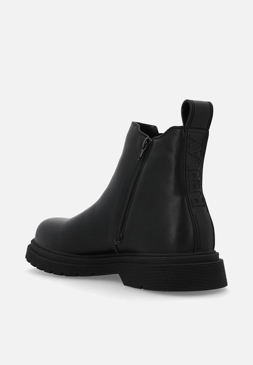 Replay - Pierce chelsea- black leather