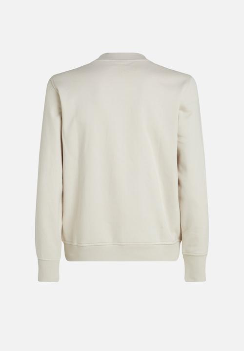 Calvin Klein - Minimal Logo Crew Neck - Moonbeam