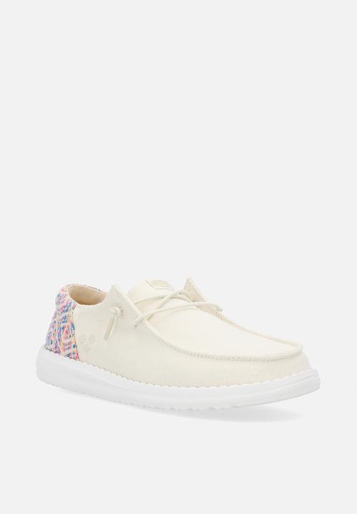 Hey Dude - Wendy Funk Surf Baja slip on - Ivory/Multi