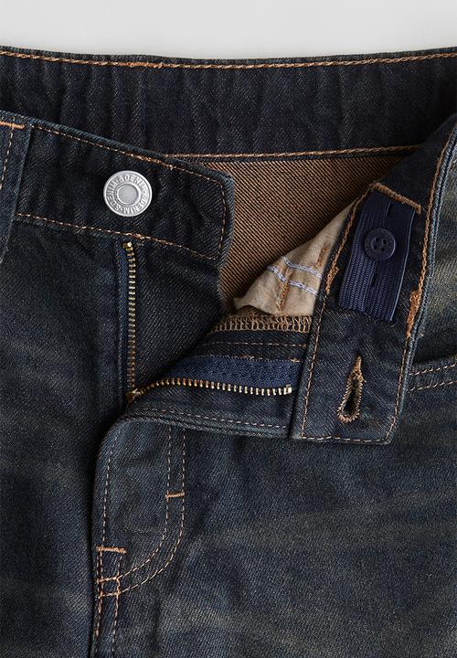 H&M - Baggy fit jeans - dark denim blue