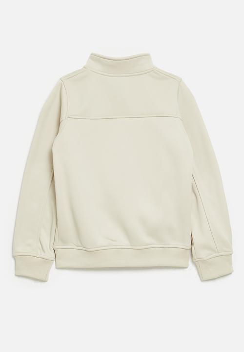 SOVIET - Boys Zip Through Fashion Jacket - Light Sand