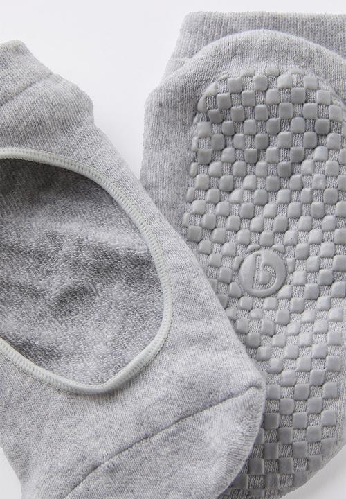 Cotton On - Performance Plie Sock - Grey Marle