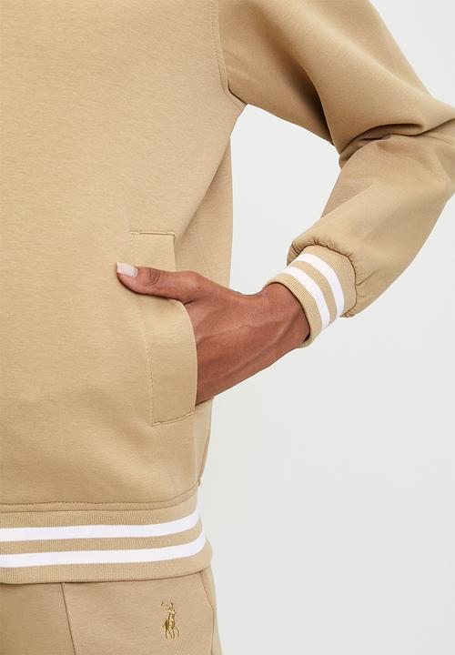 POLO - Wmn robyn long sleeve bomber jacket - camel