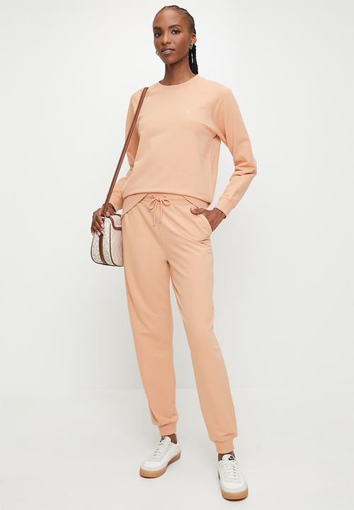 POLO - Wmn sofia raglan track top - peach
