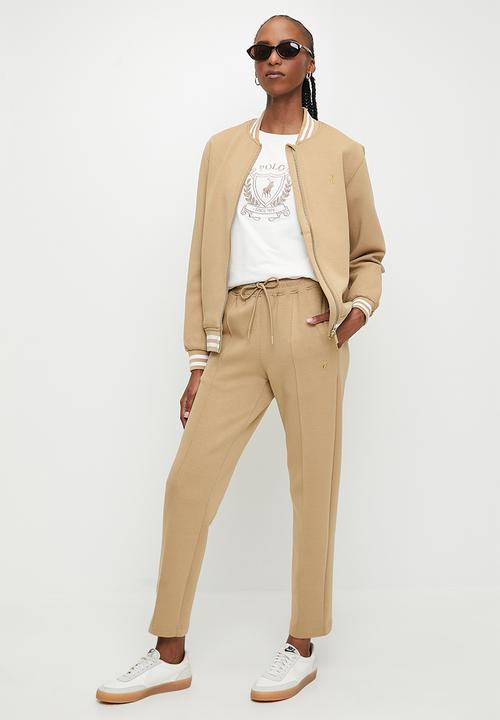 POLO - Wmn robyn track pant - camel