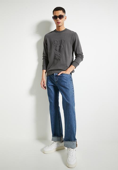 Ben Sherman - 3D Happy Bear Crew - Charcoal