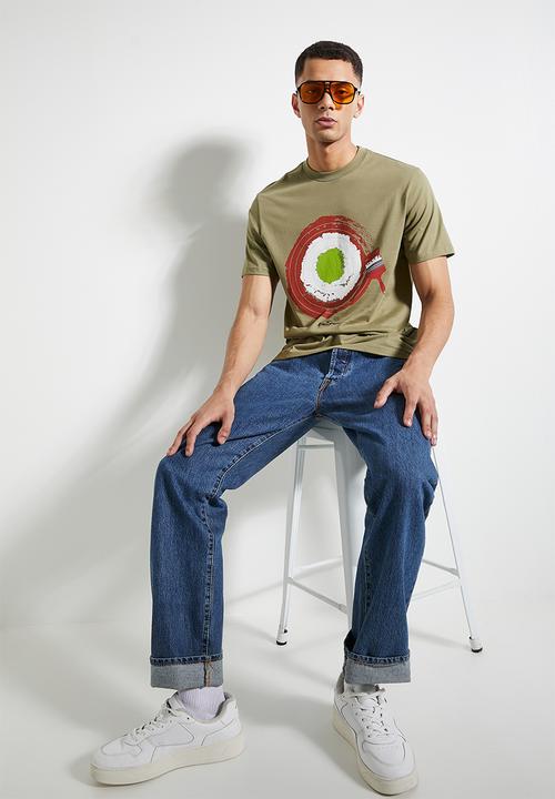 Ben Sherman - Target Brush - Olive Night