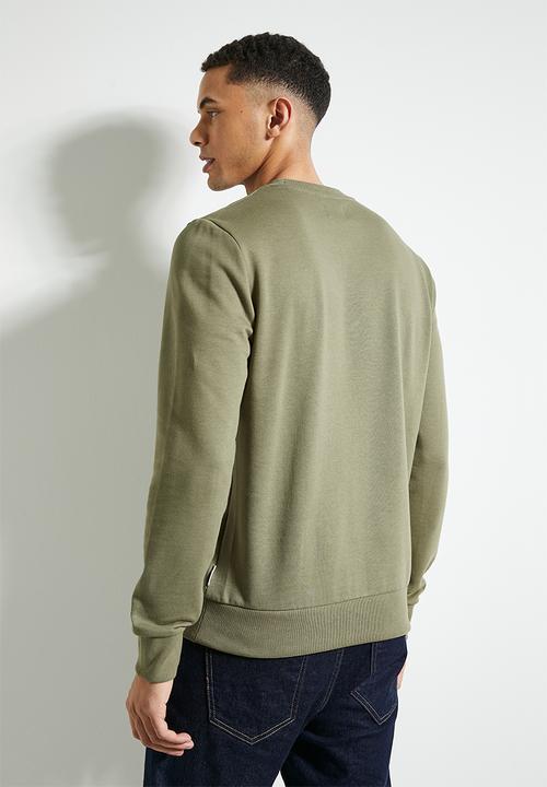 Ben Sherman - 3D Happy Bear Crew - Olive Night