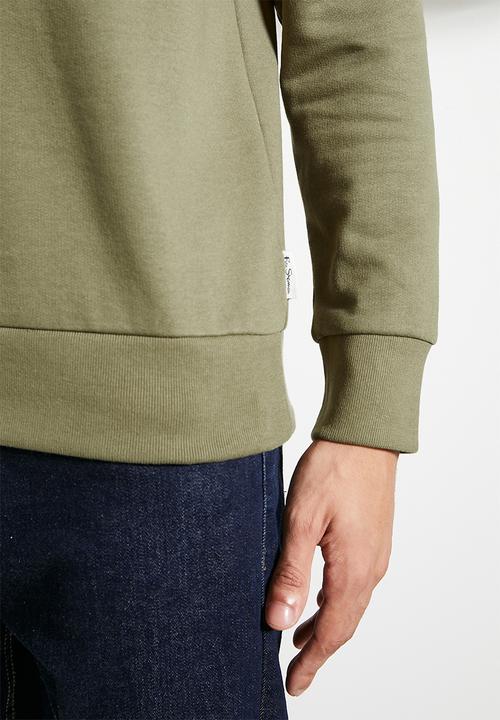 Ben Sherman - 3D Happy Bear Crew - Olive Night