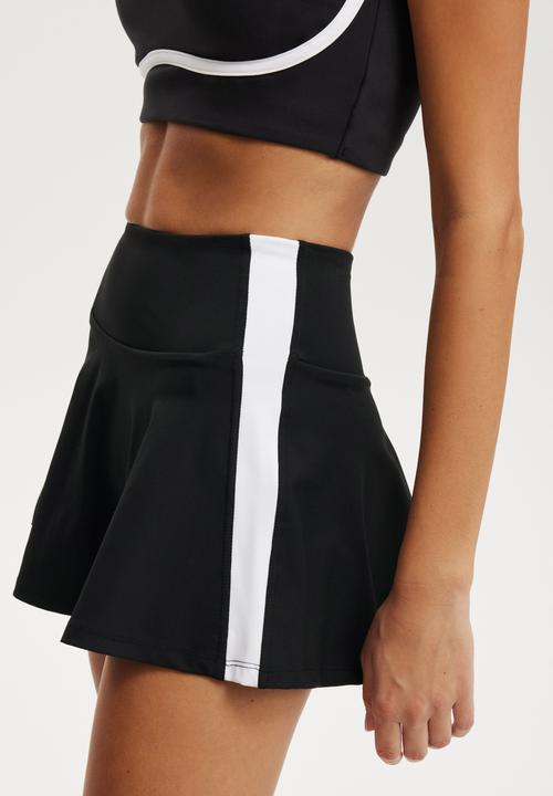 Cotton On - Round Out Lifestyle Skirt - Black/White