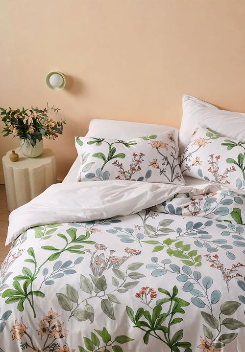 Linen House - Sylvie Duvet Cover Set - White