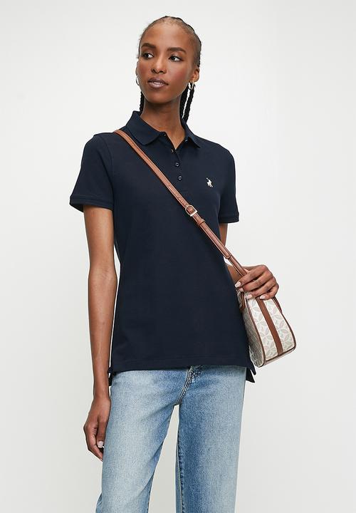 POLO - Women margot short sleeve golfer - navy