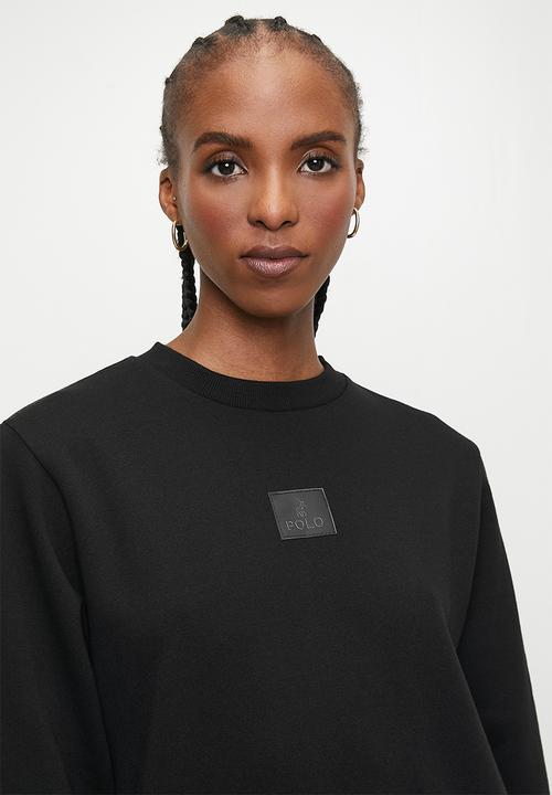 POLO - Women Kylie ls track top - black