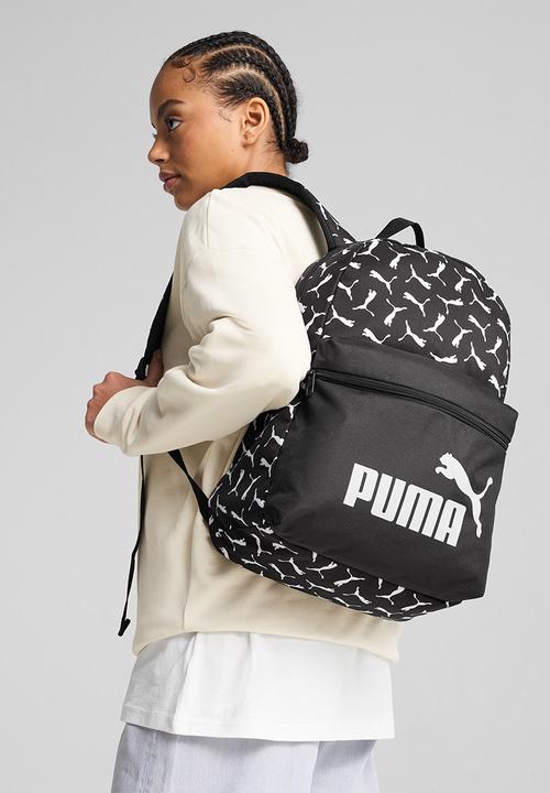 PUMA - Puma Phase Aop Backpack - Puma Black-AOP