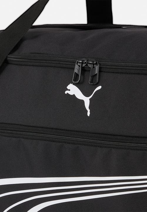 PUMA - Puma Fundamentals Medium Sports Bag - Puma Black