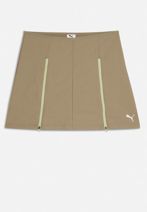 PUMA - Dare To Zip-Off Woven Skirt - Velvet Moss