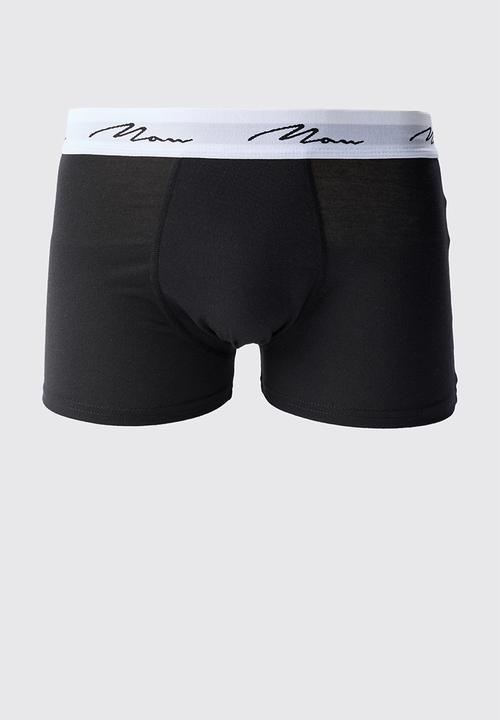 boohooMAN - 3 Pack Man Moto Cross Printed Boxers - Multi