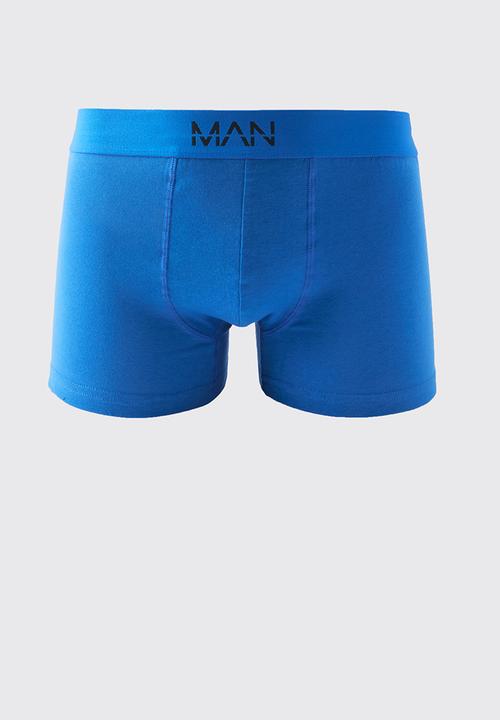 boohooMAN - 3 Pack Man Dash Tonal Mixed Trunk - multi