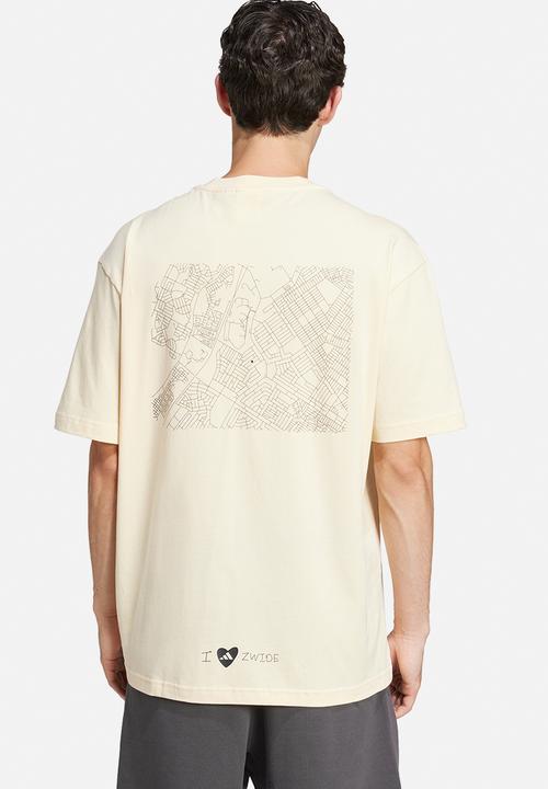 adidas Performance - Graphic Tee Warvan - Beige