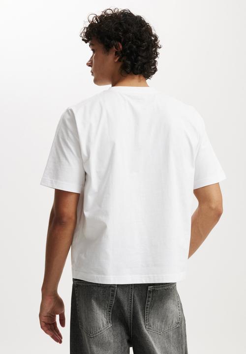 Cotton On - Cropped Fit T-Shirt - White